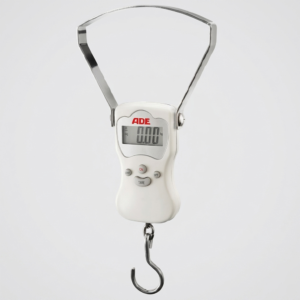 ADE. Báscula de gancho electrónica pesa bebés capacidad 20 kg con mango extendido