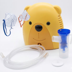 EQMED. Nebulizador Compresor Pediatrico/infantil Con Mascarilla
