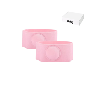 2 Pcs Cinturones De Hernia Tratamiento Umbilical Para Bebé Rosa